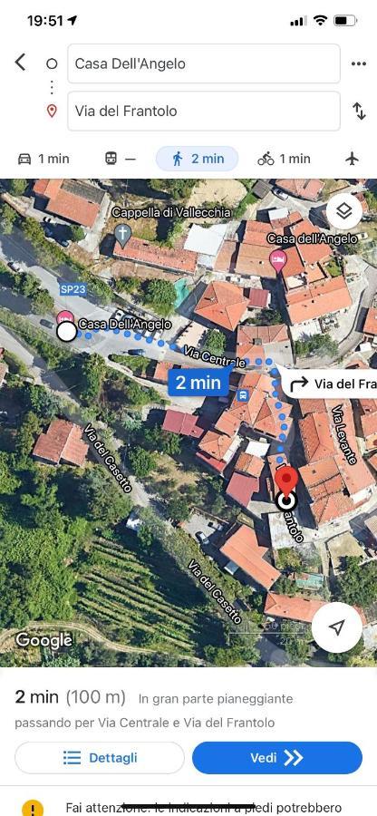 Casa Dell'Angelo Apartment Кастелнуово Магра Екстериор снимка